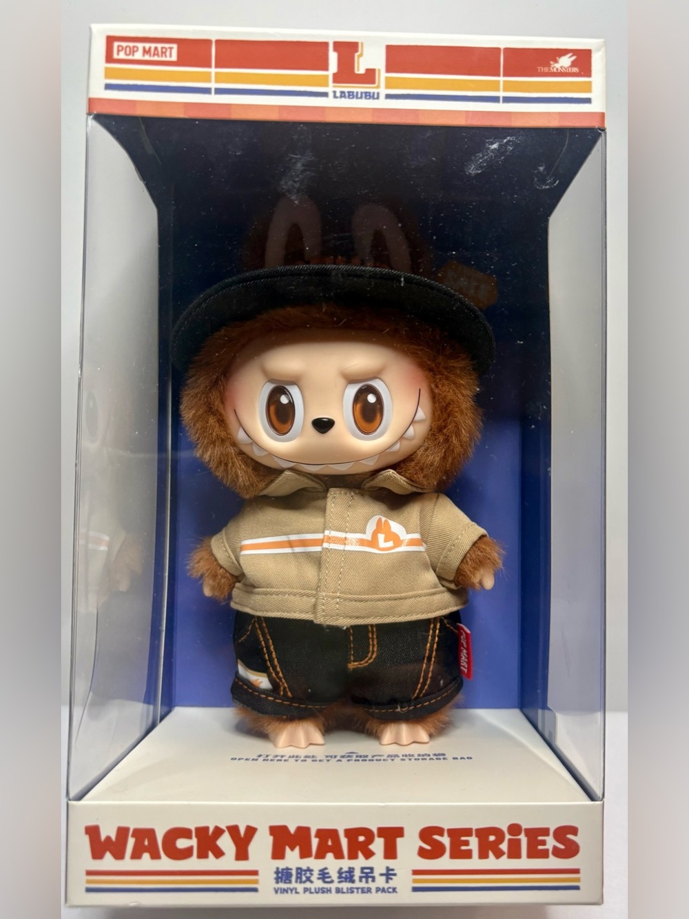Hong Kong Exclusive Wacky Mart Manager Labubu! - Picture 1 of 4